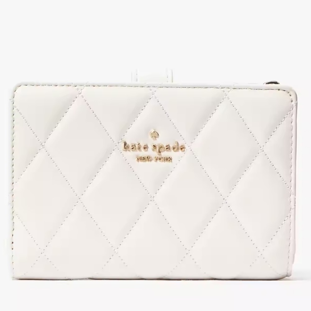 NWT Authentic kate spade Carey Medium Compact Bifold Wallet